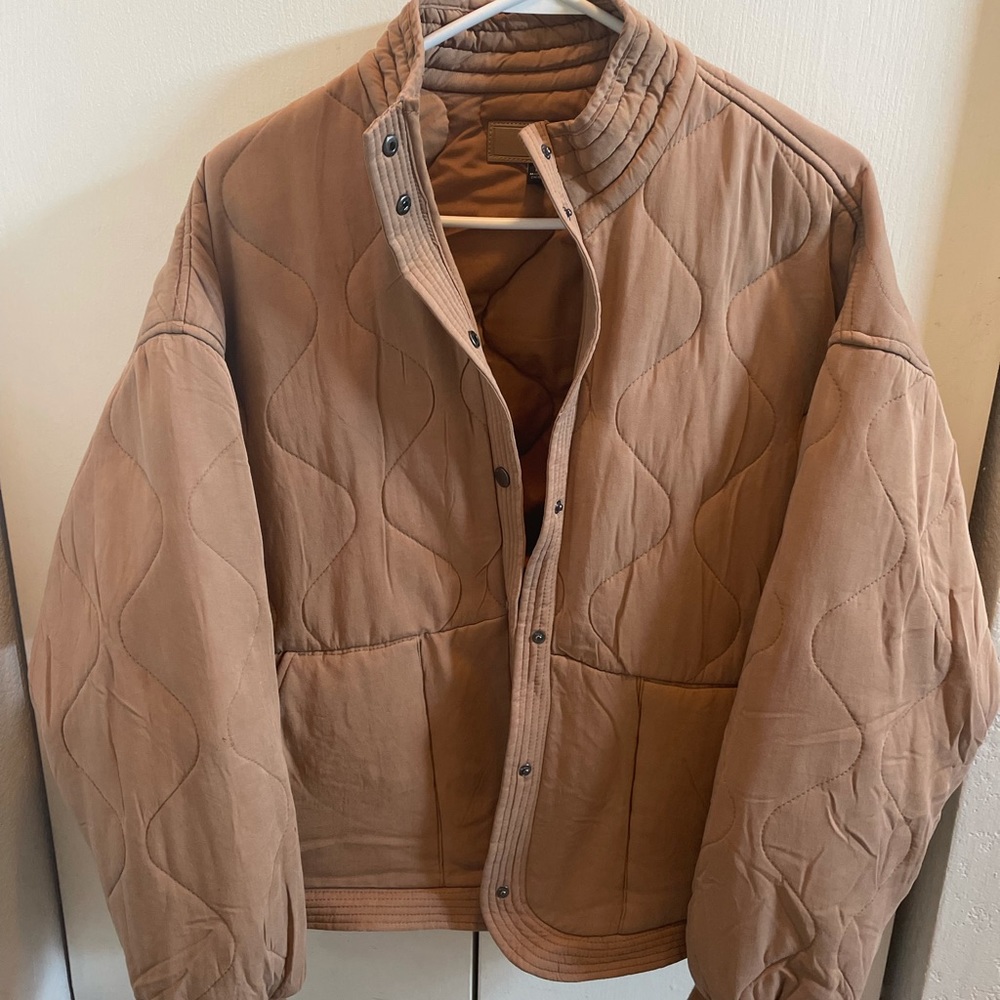 Quilted Oversized Jacket